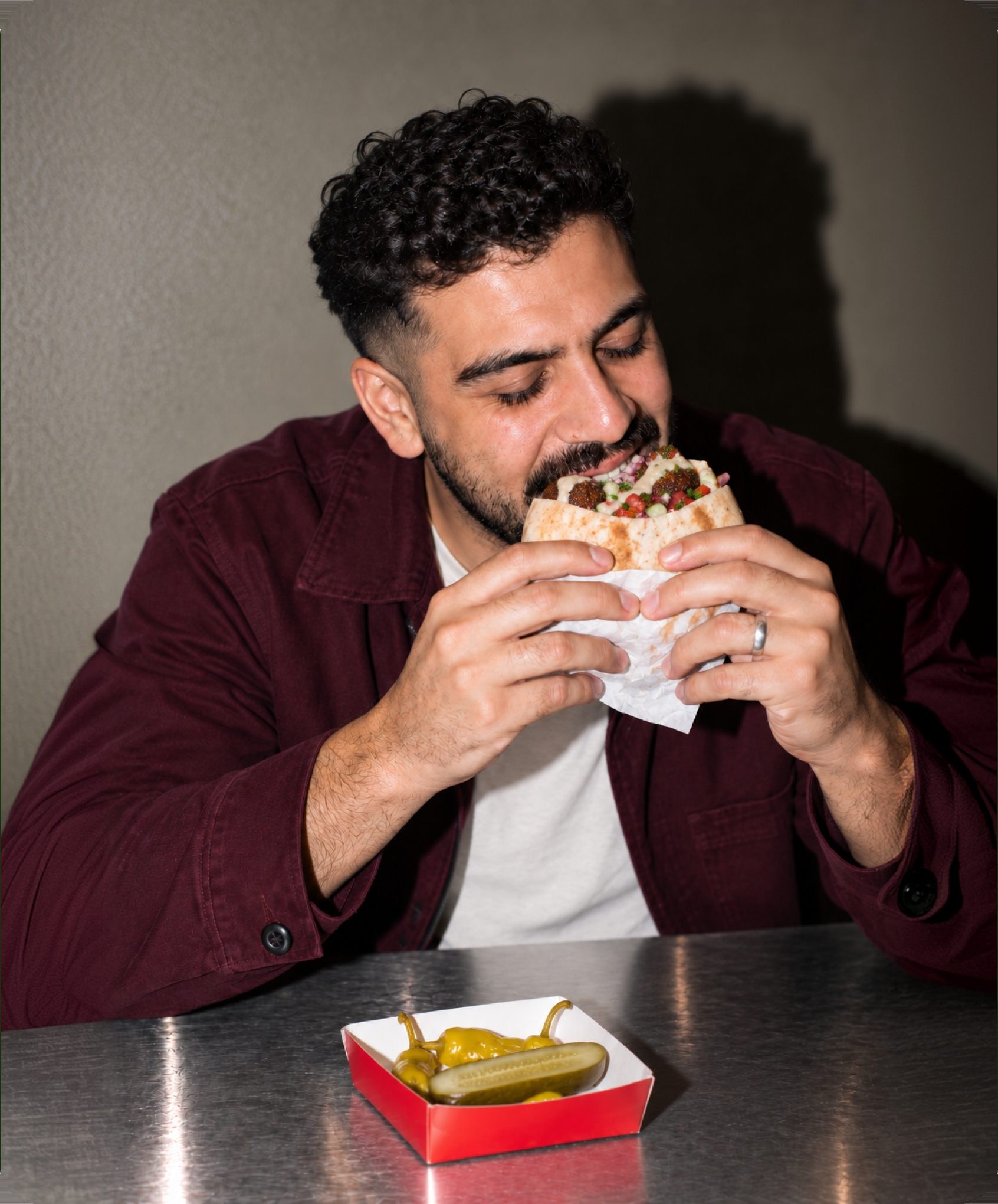 Food photography in the brand’s crop