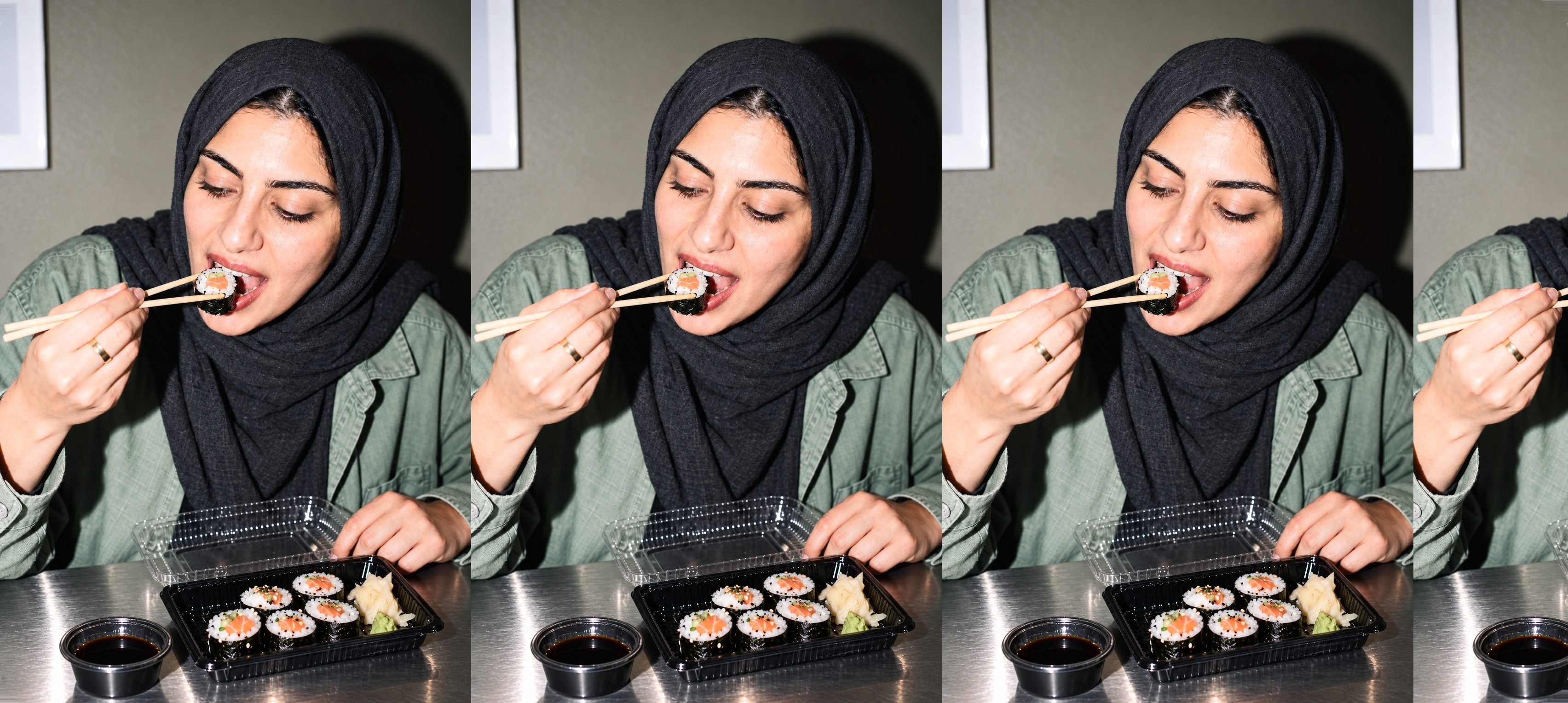 Food photography sequence